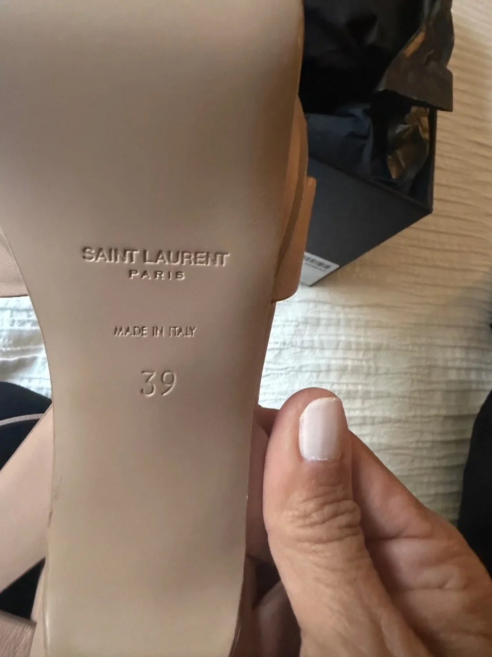YSL Tribute 75 Nude platform